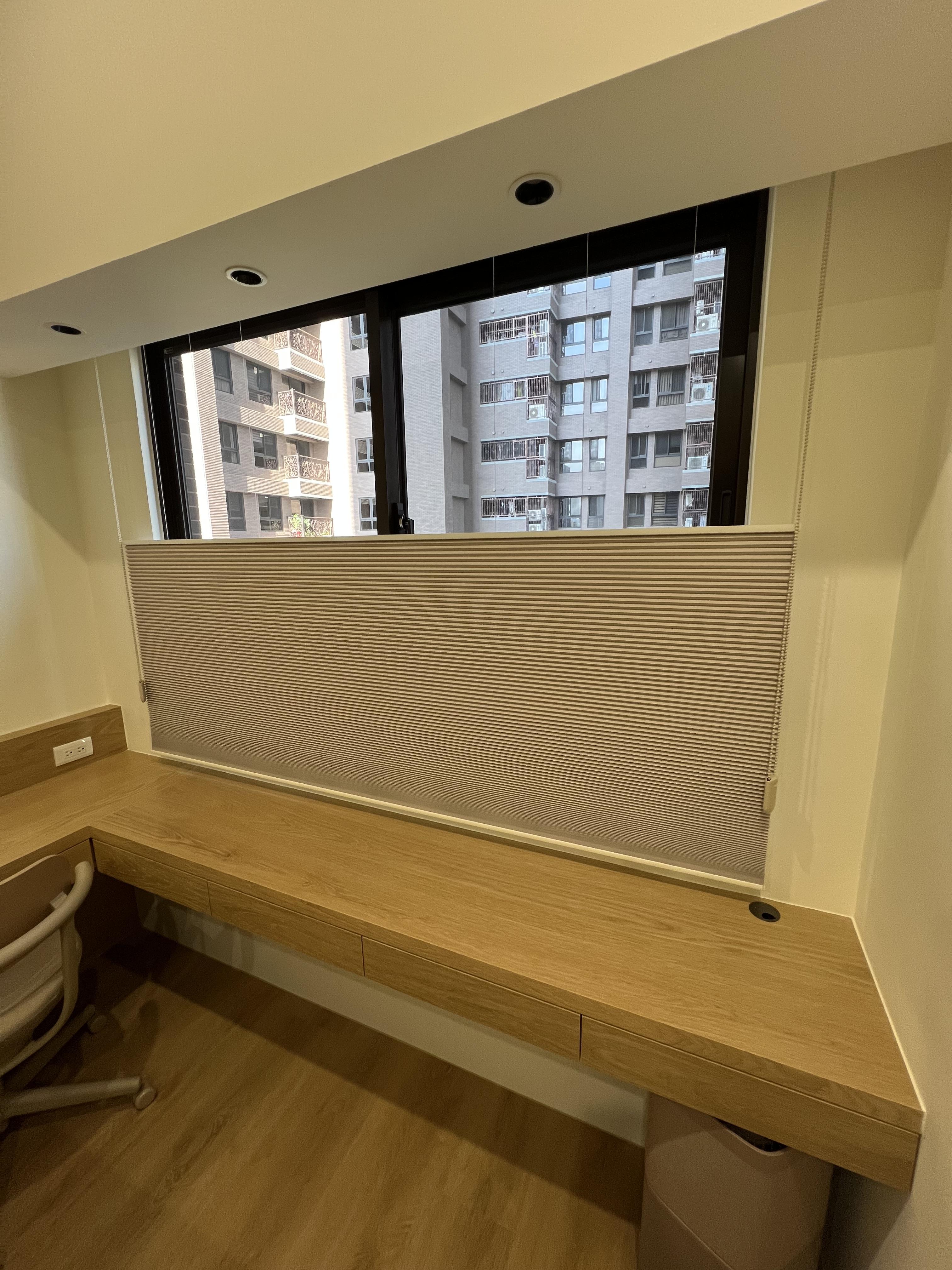 蜂巢簾_上下開合型