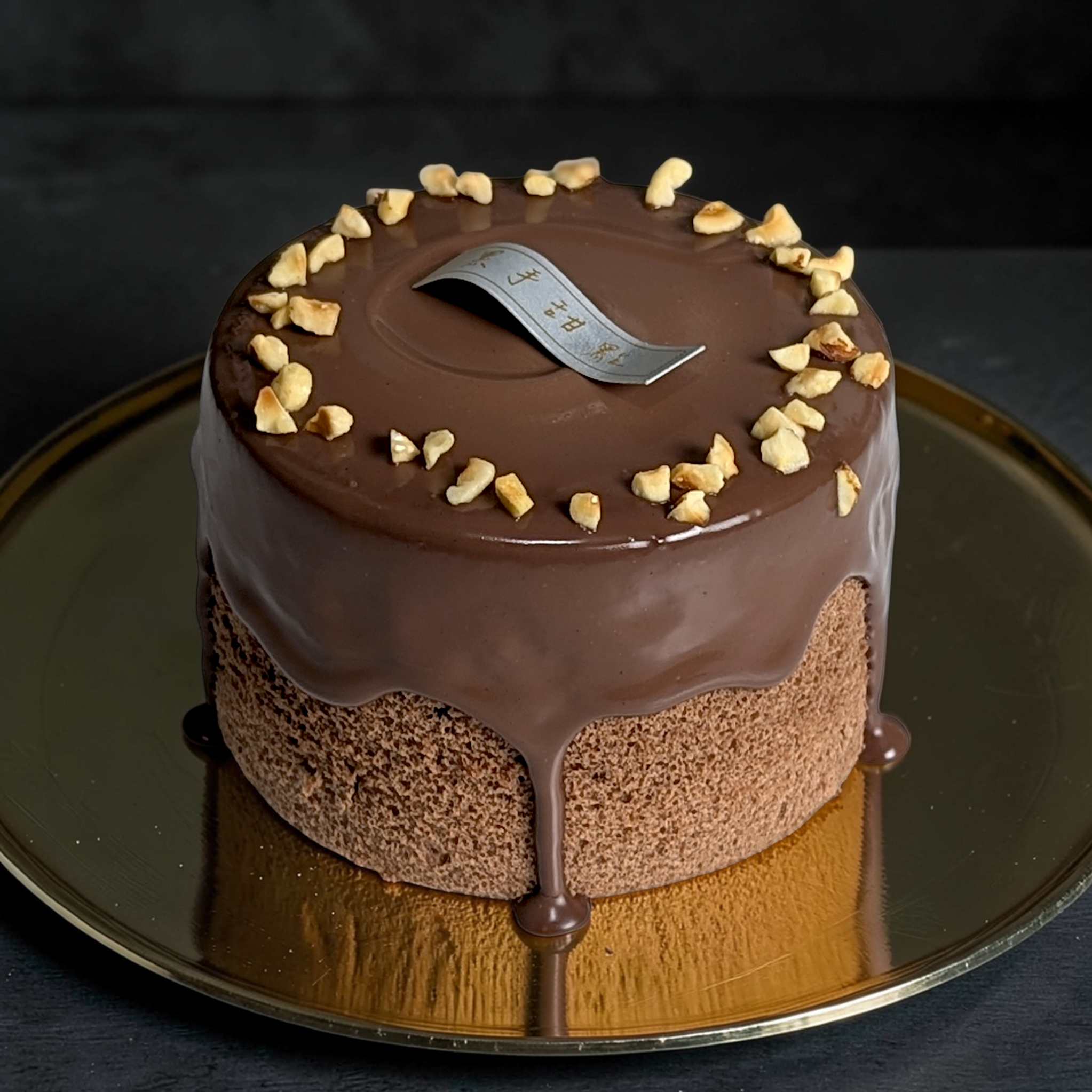 巧克力奶霜戚風蛋糕