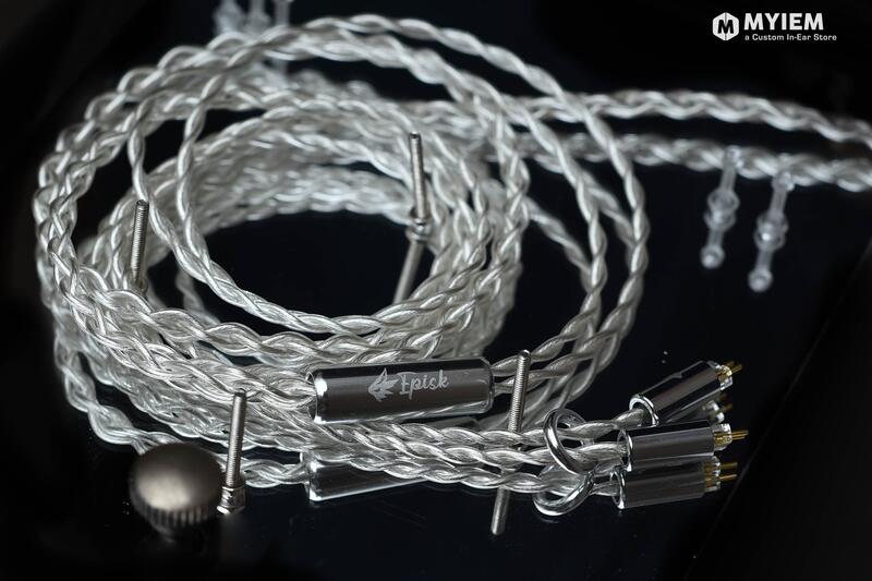 Episk Cable Secret 4N單晶純銀 里茲結構 耳機升級線