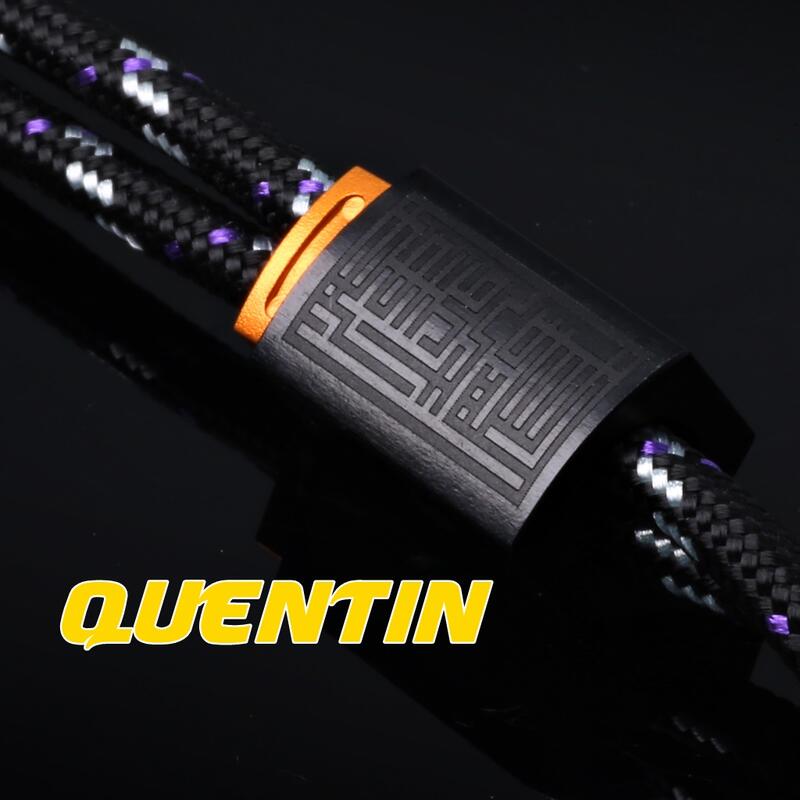 HanSound 漢聲 QUENTIN︱昆汀 純OCC里茲同軸結構 石墨烯屏蔽層 耳機升級線