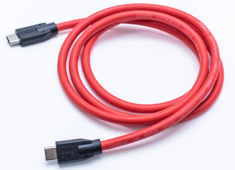 ASEN - ADVANCED USB OTG 訊號線 高純度 5NSPOFC 無氧銅線材