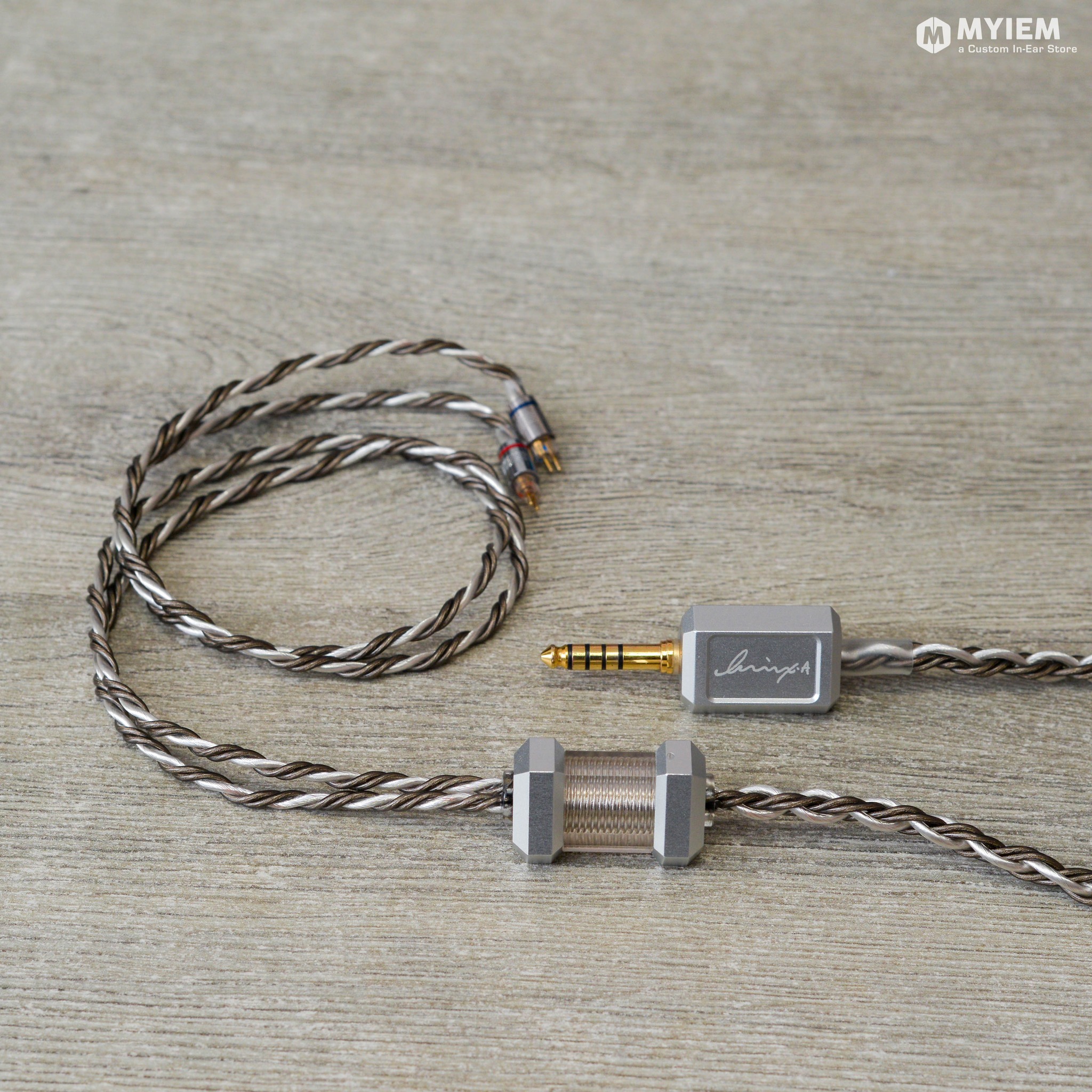 Luminox Audio Overture 耳機升級線 Type1 6N單晶銅鍍銀+6N單晶銅+4N銅鍍銀+純銀 2股3同軸線+4股Litz 26AWG 全球限量30條