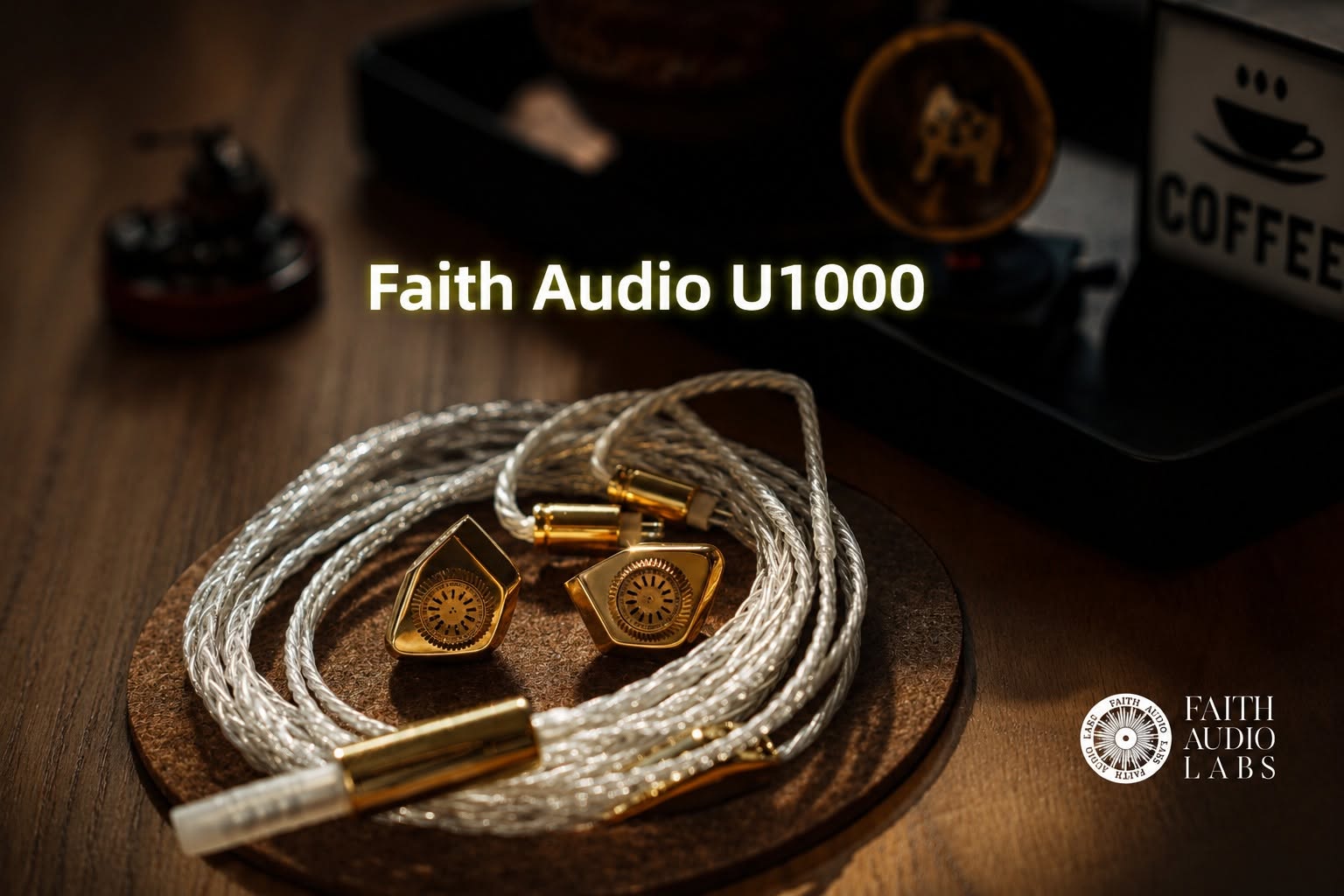 Faith Audio U1000 旗艦動圈 耳道式耳機 10.2mm 全頻動圈驅動單元 附被動輻射器 90層以上雙面鈦濺射