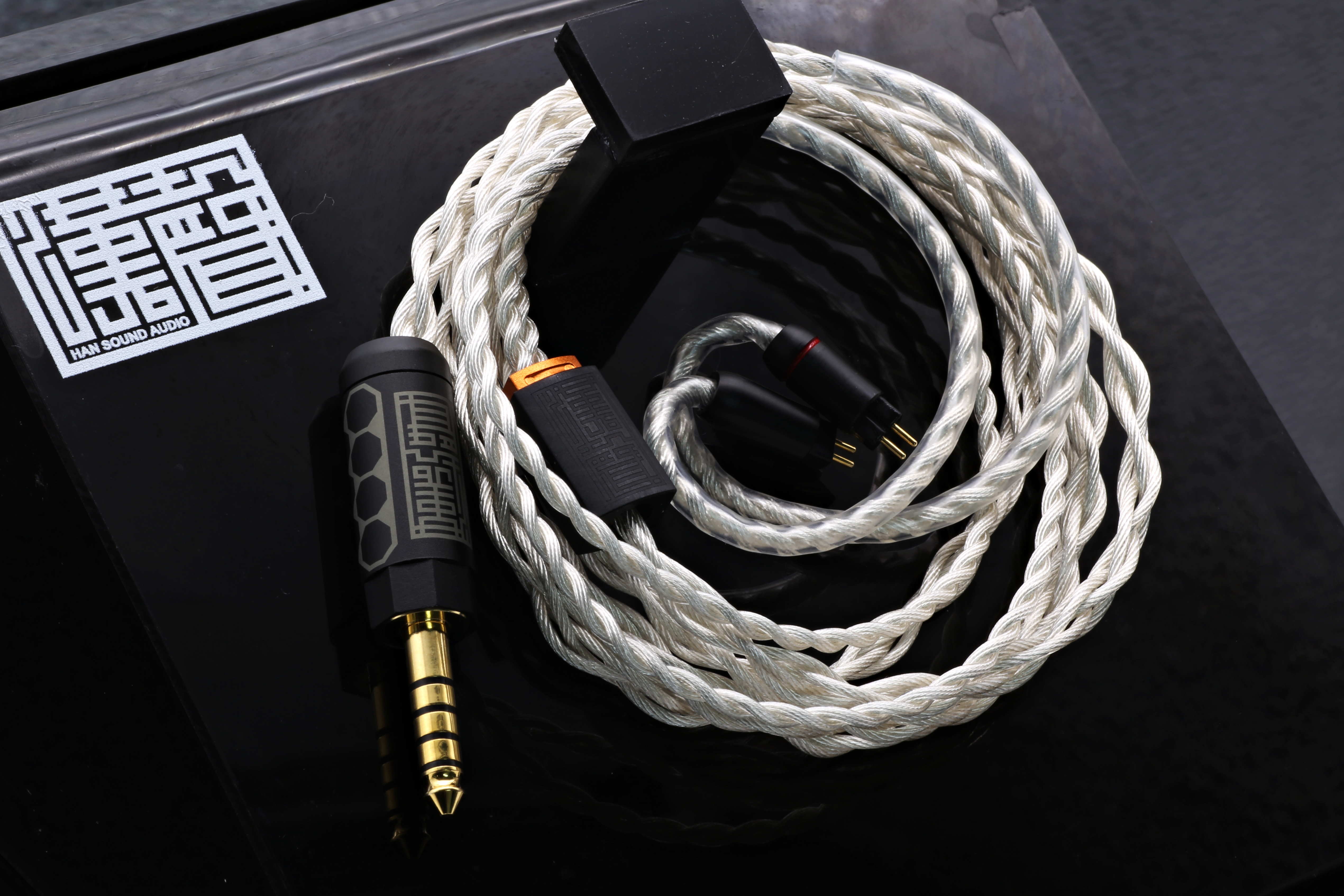 HanSound 漢聲 Nuwa 高純銅鍍銀李茲線 耳機升級線