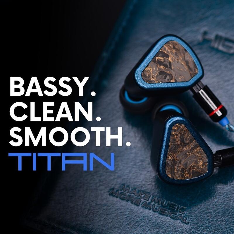 Symphonium Audio - TITAN 泰坦巨神 一圈兩鐵 耳道式耳機