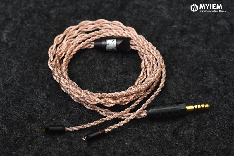 HanSound 漢聲 MINOS 耳機升級線 高純度無氧銅 + 無氧銅鍍銀里茲線 23AWG