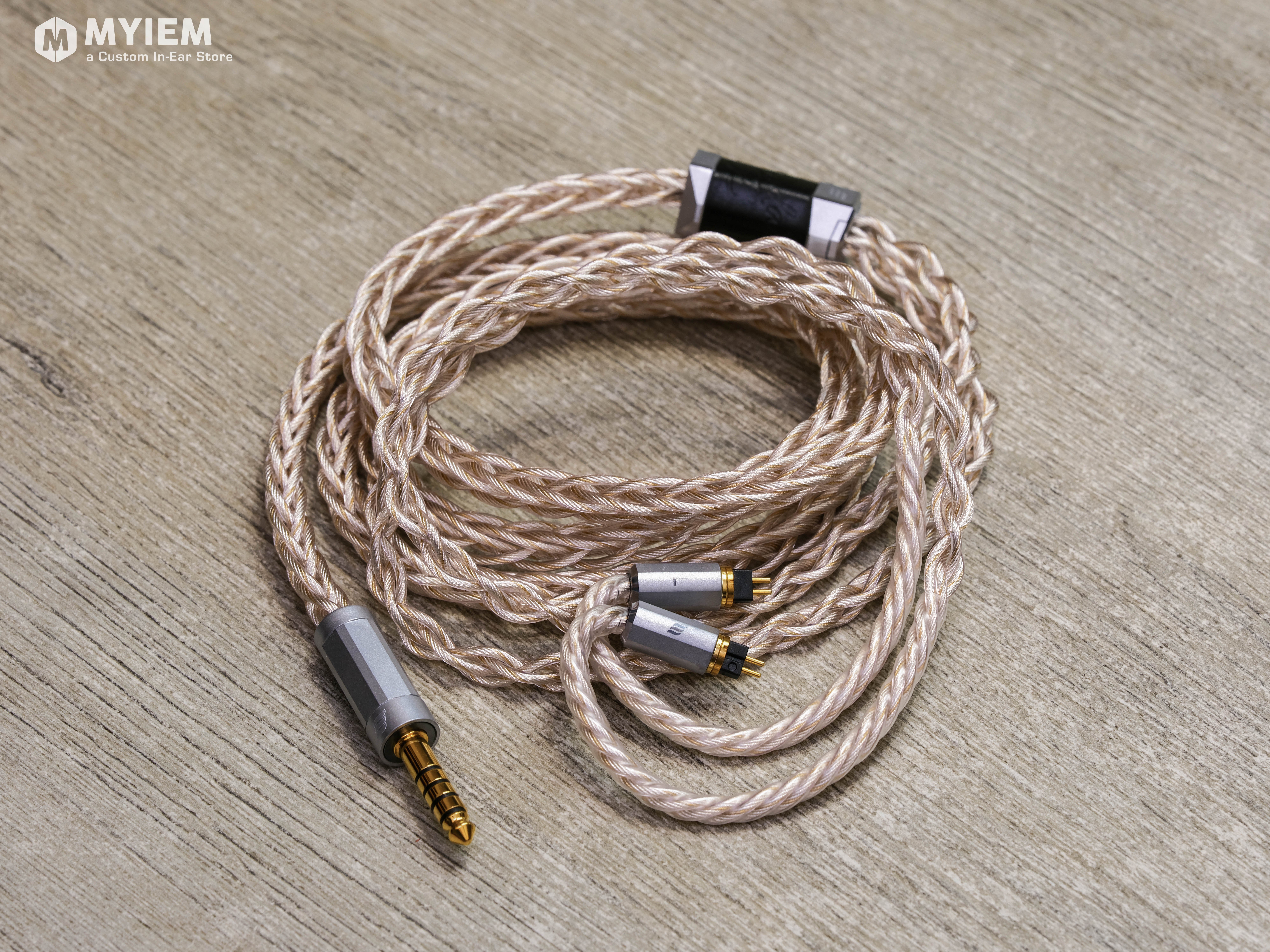 Effect Audio Leonidas Z 三金屬混合工藝 耳機升級線