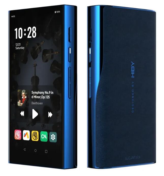 HiBy R8 II 新世代旗艦級安卓播放器｜Darwin-MPA 架構 × 義大利精品 Alcantara 手感