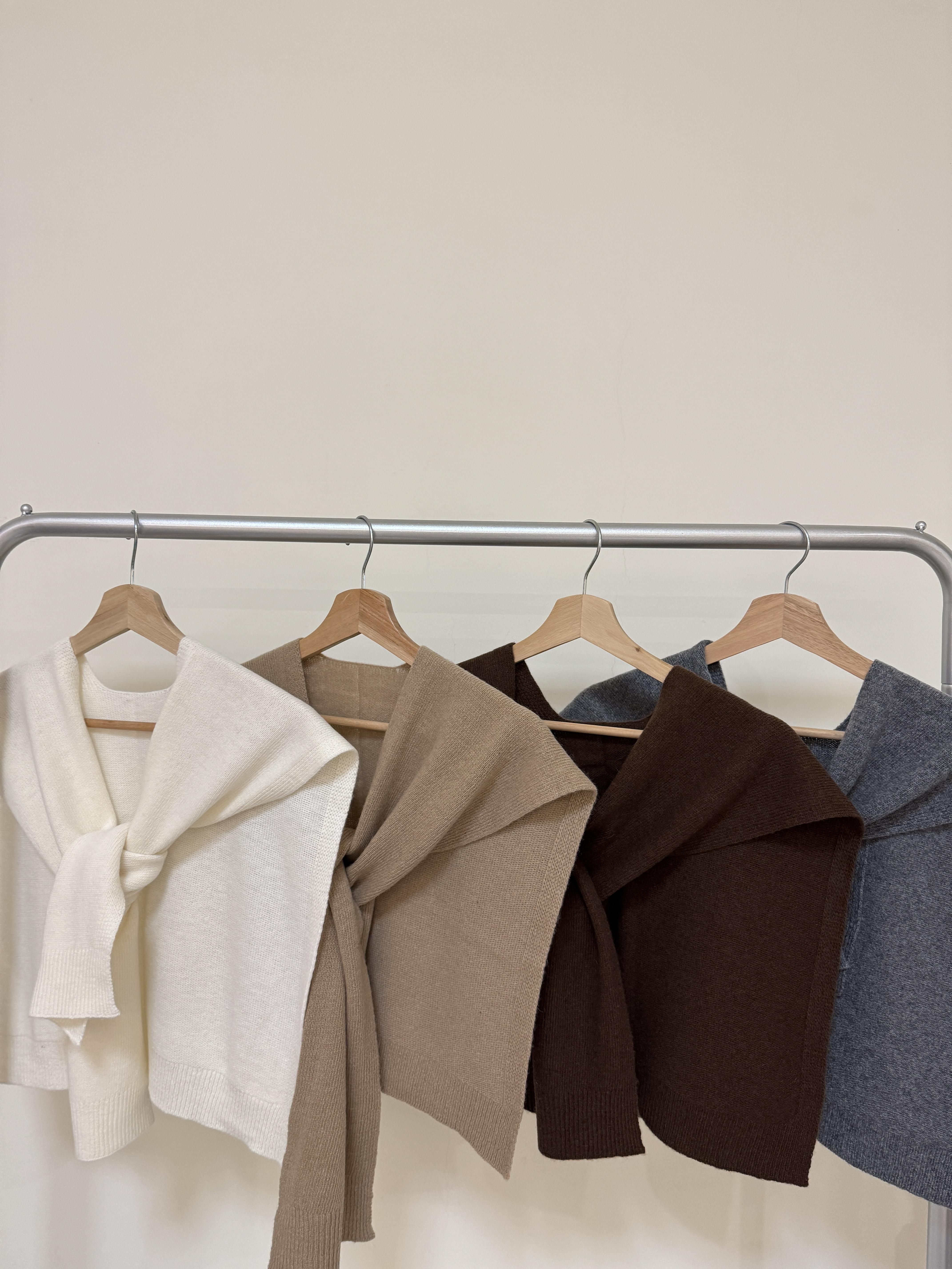 現貨 AW19 搭配好幫手羊毛披肩 4色