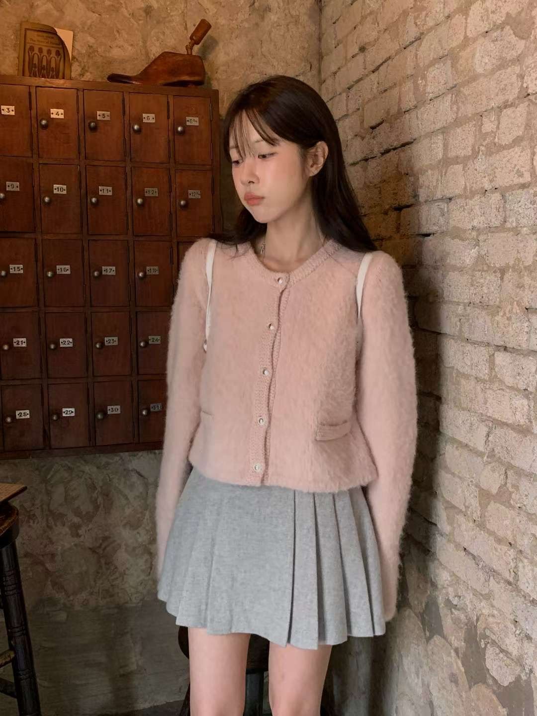 現貨 AY25 節日感滿滿小香毛毛開衫 4色