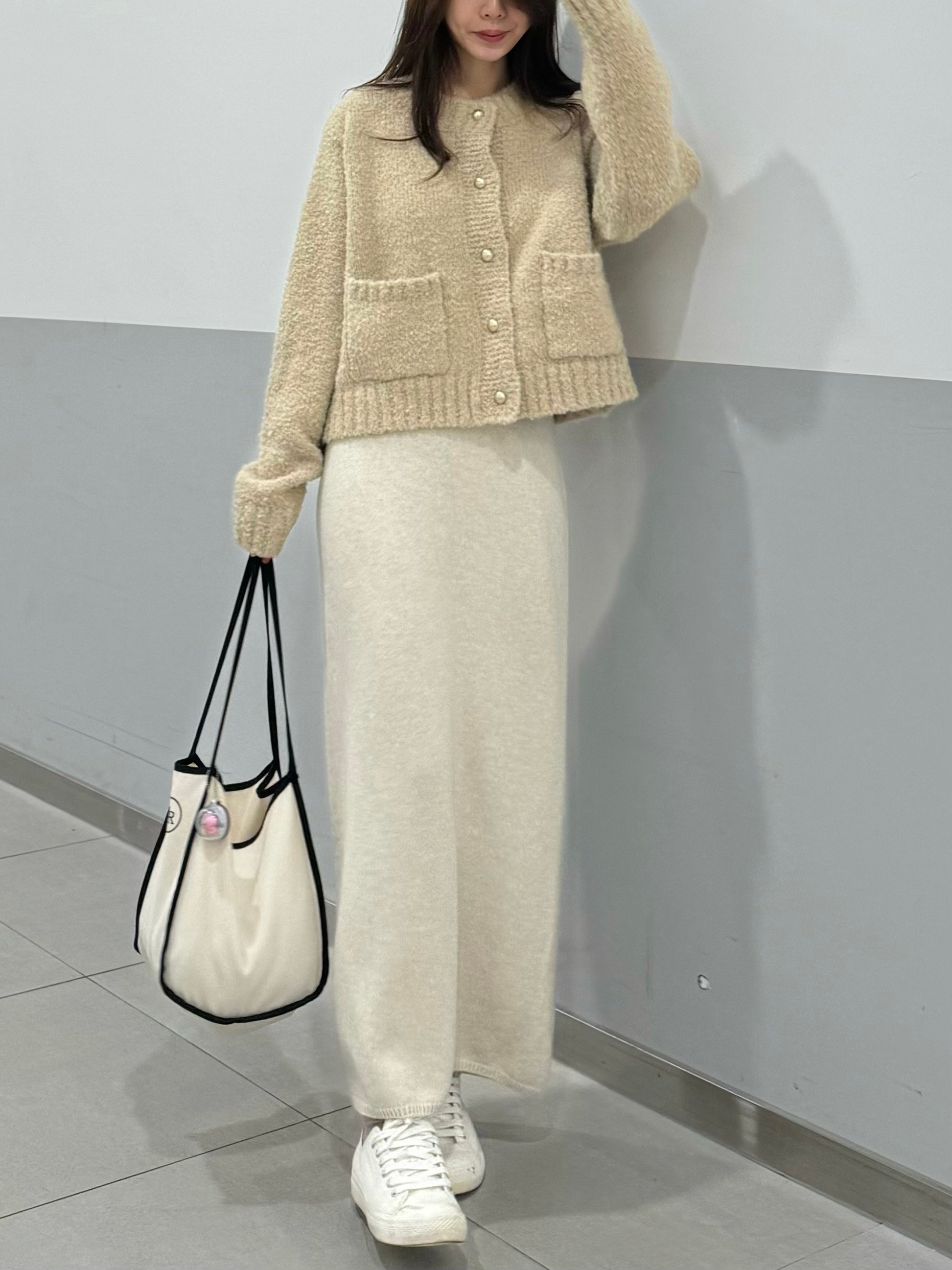 現貨 BEST！回歸) HH02自留！無接縫舒服羊毛長裙 3色