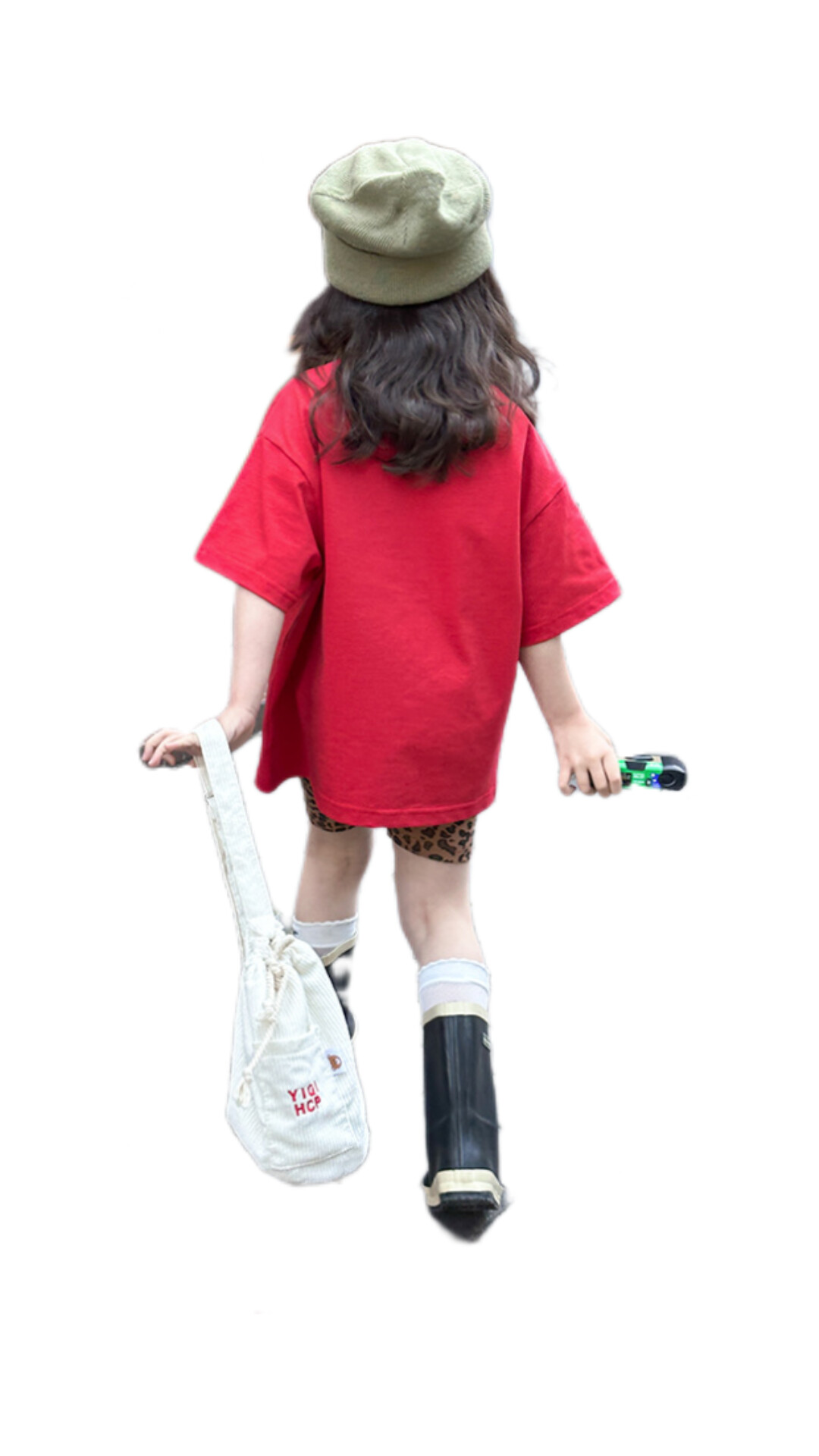 5分內搭褲 (深咖豹紋)