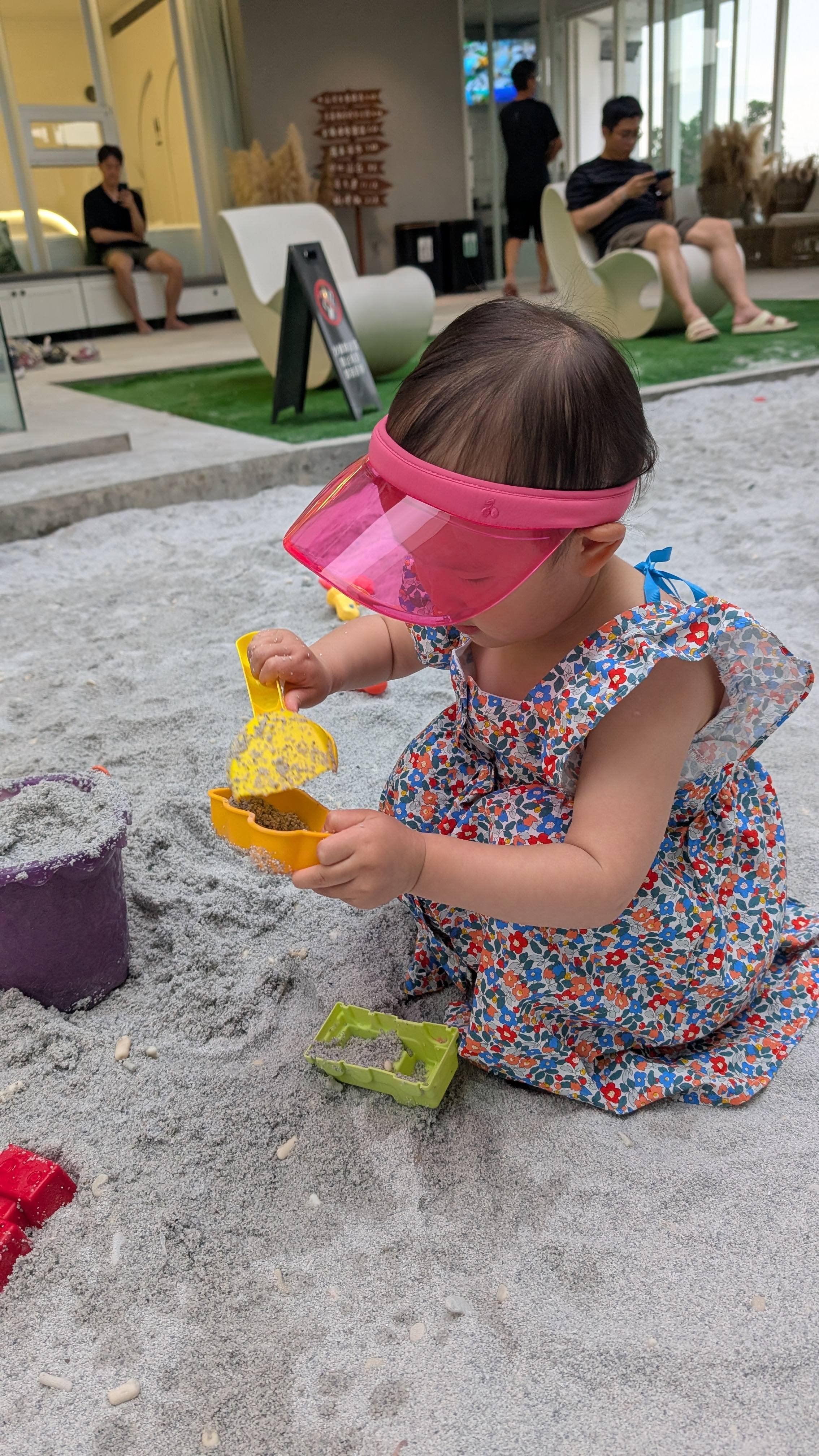 單排扣碎花洋裝