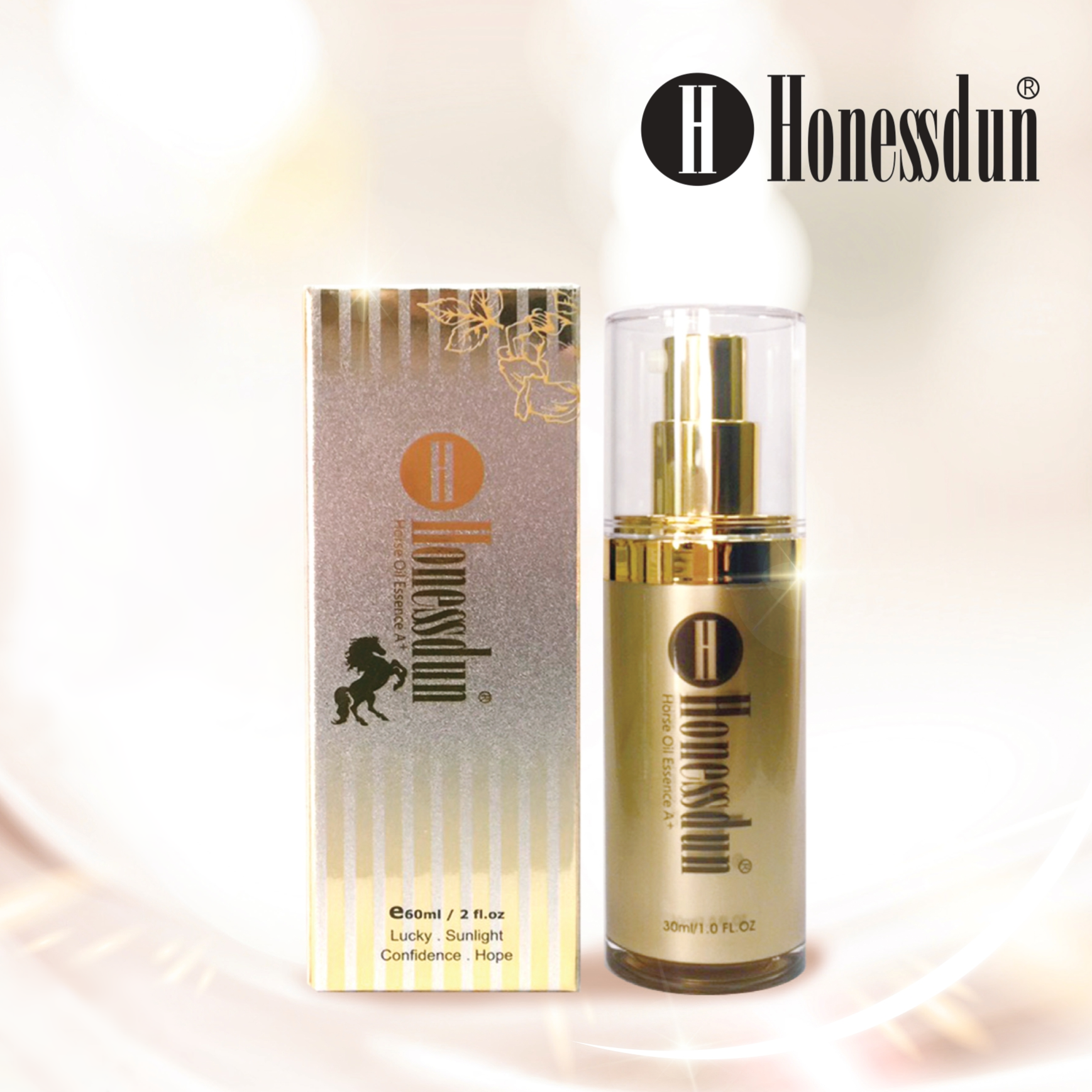 【促銷】Honessdun 海尼斯頓 馬油精華液A+ 60ml