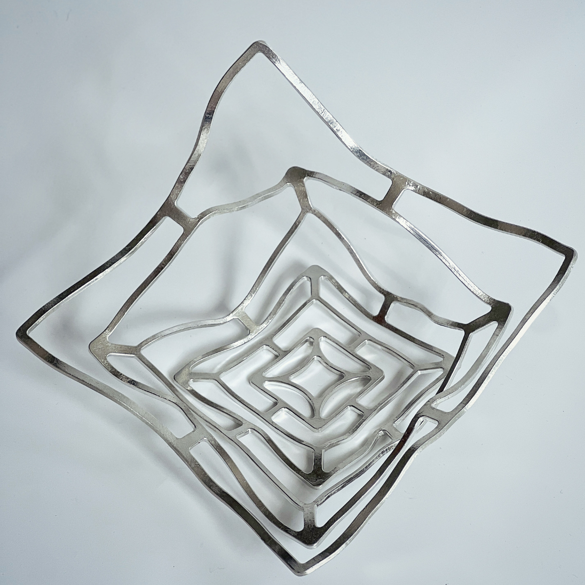 日本能作 方形魔術置物籃