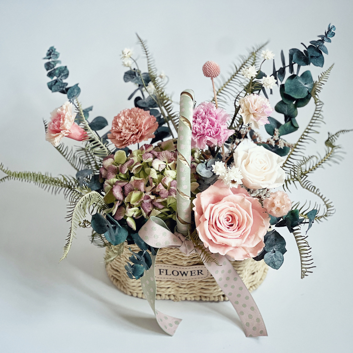 青春永駐永生康乃馨盆花