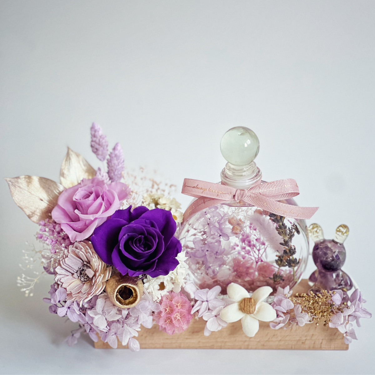 紫醉金迷浮油花水晶燈組