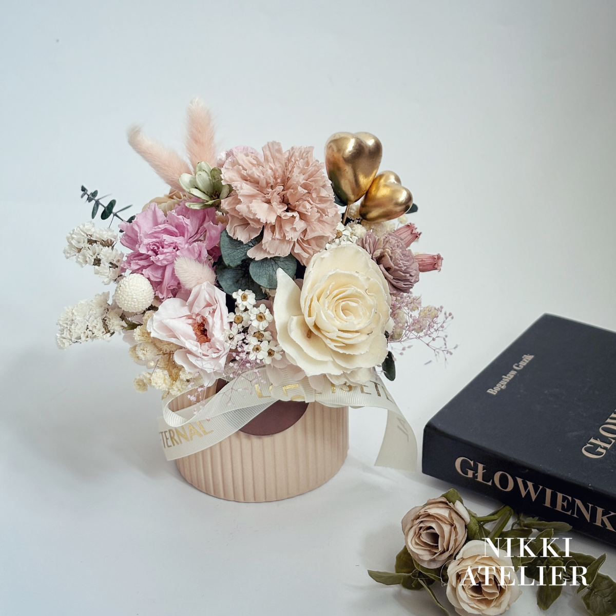 永生康乃馨小盆花單品課(母親節限定）