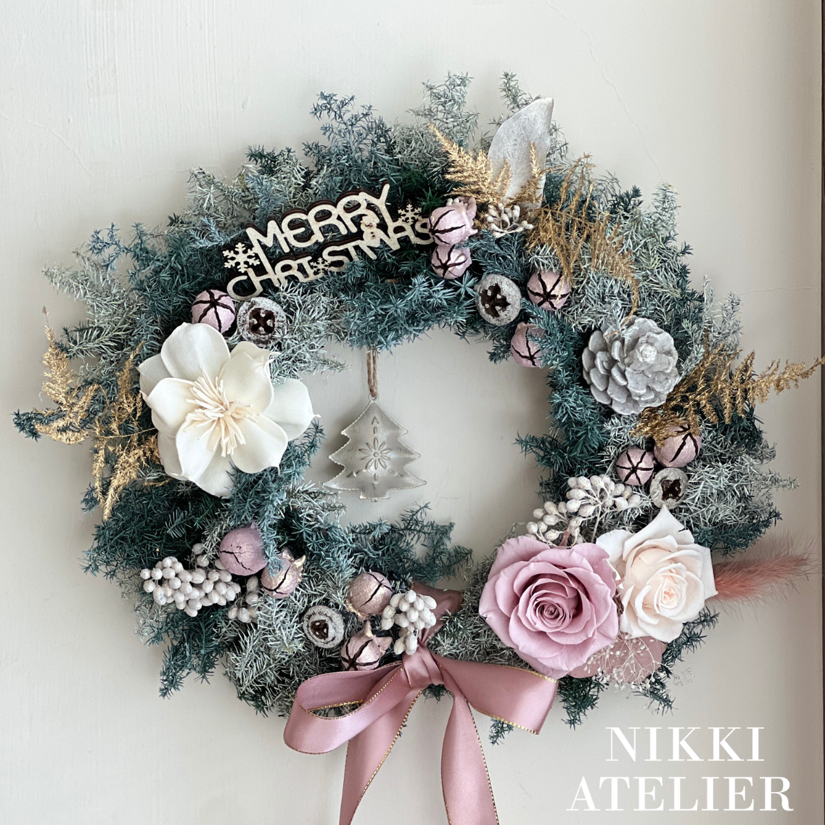 【兩人成團享優惠】永生聖誕花圈單品課(已截止）