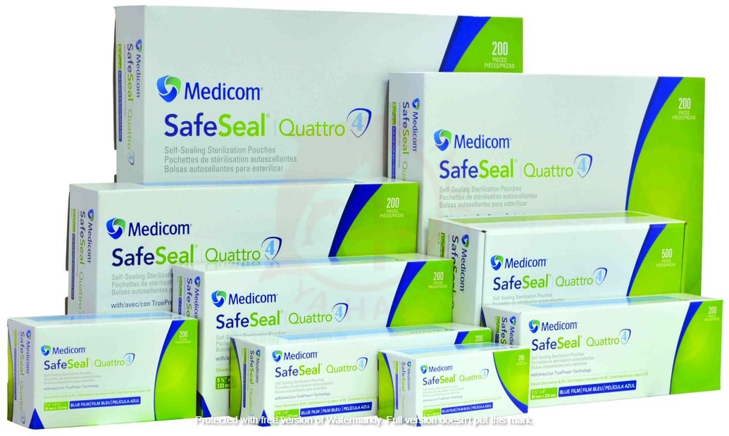 自黏性平面消毒管袋