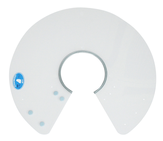 輕巧扣頸圈-透明 M