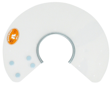 輕巧扣頸圈-透明 SS