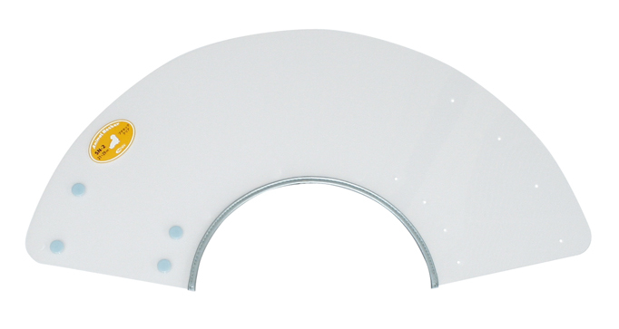 輕巧扣頸圈-透明 SN-2