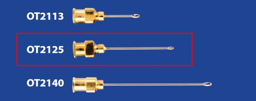 MILA Olive Tip Needles