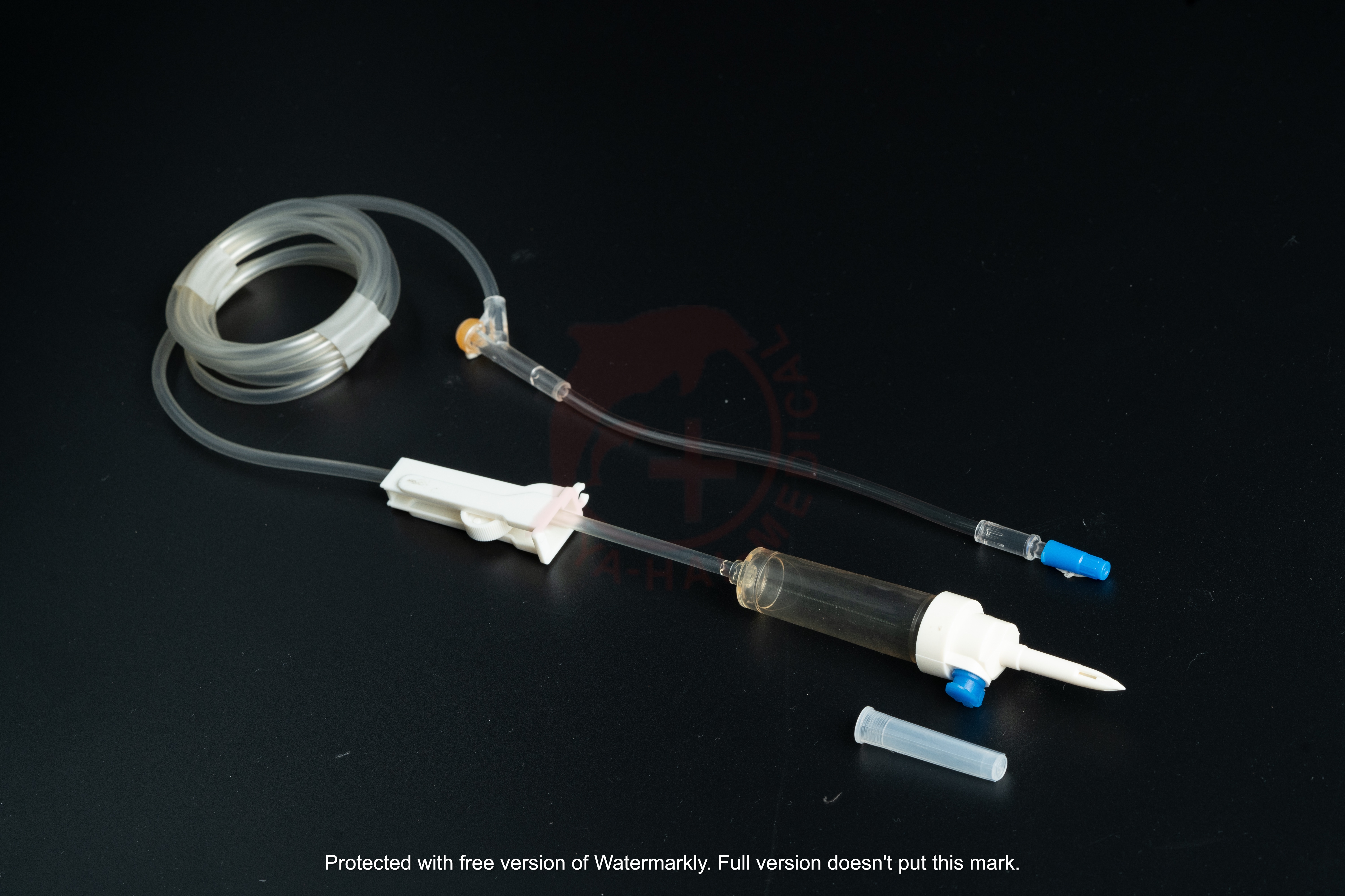 AKITA IV Set -- Veterinary Infusion Set for Pumps