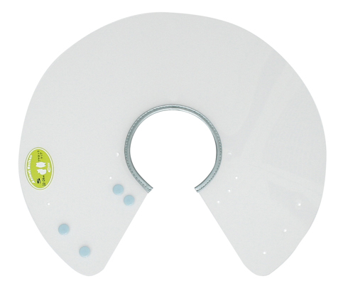 輕巧扣頸圈-透明 S