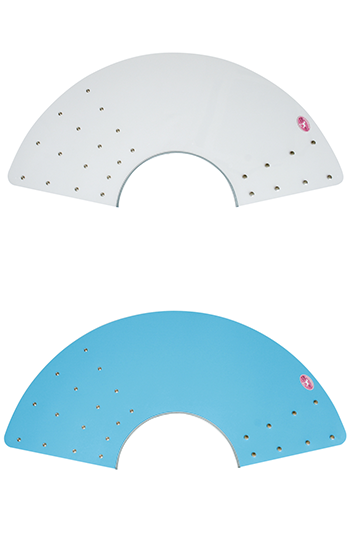 金屬扣頸圈-透明或藍色SN-5