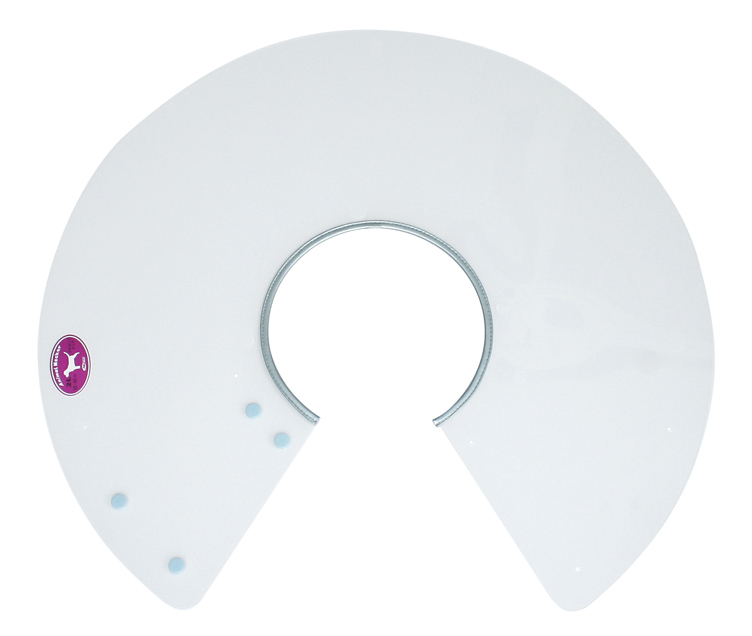 輕巧扣頸圈-透明 2L