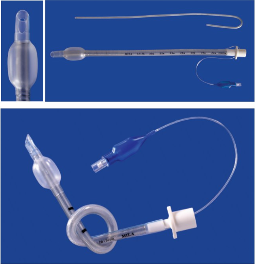 MILA動物附可延展式刺針之強化型氣管