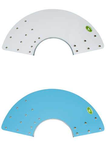 金屬扣頸圈-透明或藍色SN-3