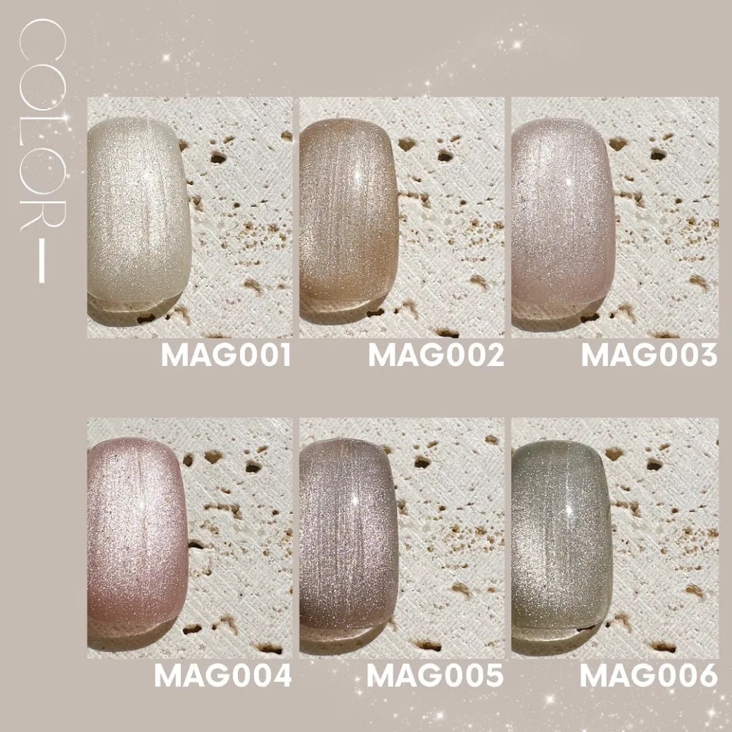 PRESTO｜罐裝色膠（MAG001-MAG006）2.7g