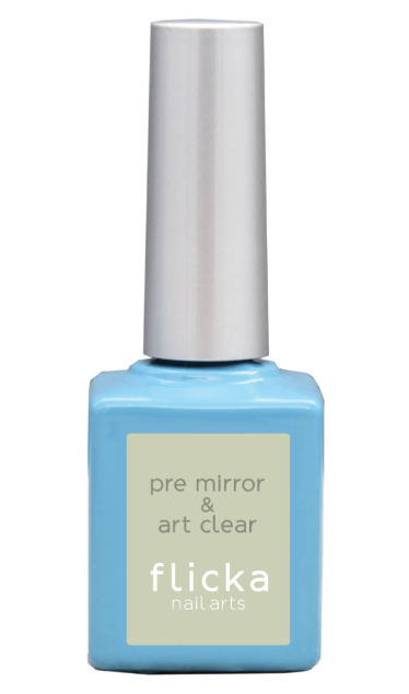 flicka nail arts｜pre mirror & art clear 鏡面粉專用透明膠10g