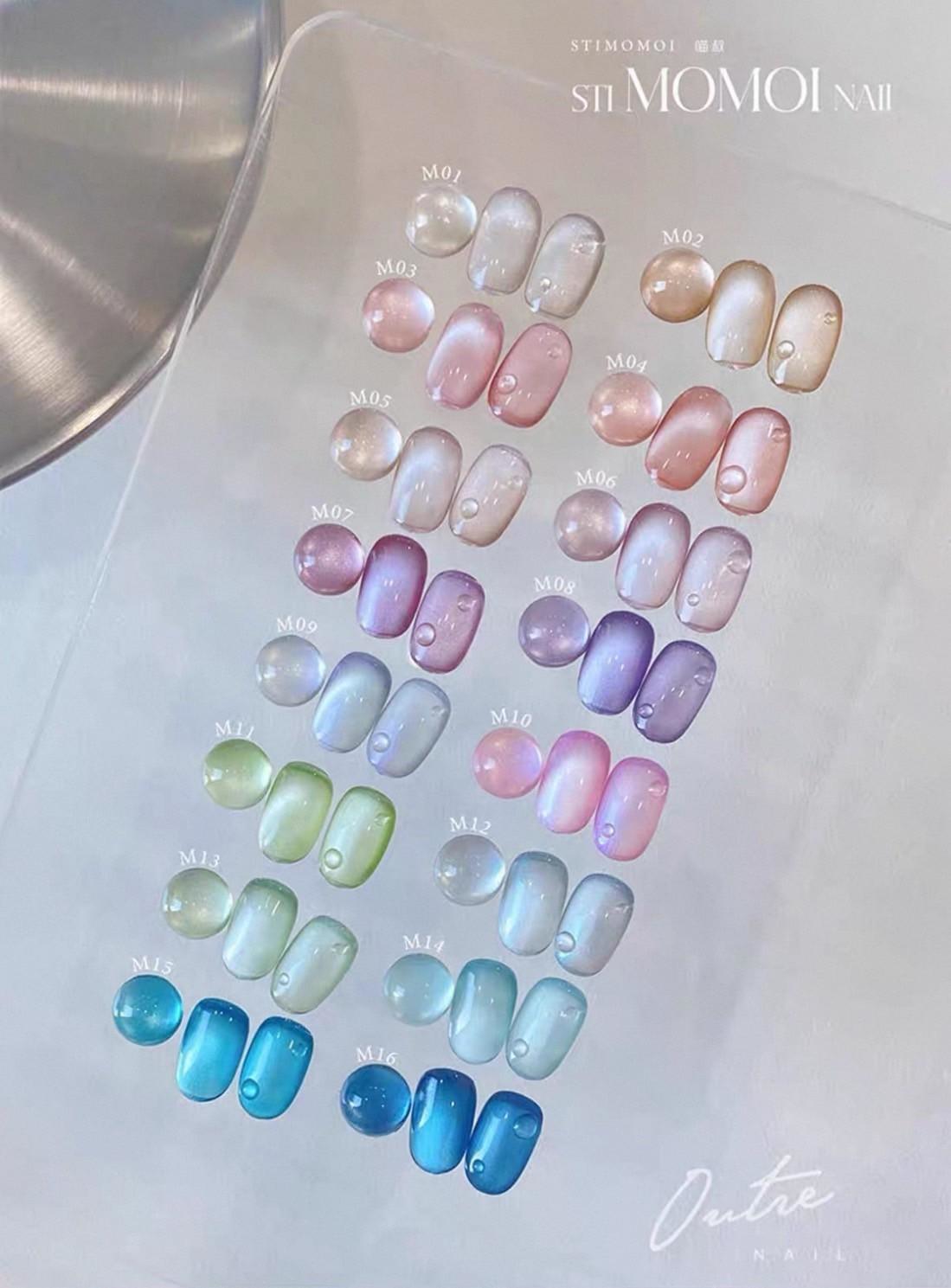 Stimomoi喵叔｜玻璃彩糖（m01-m16）