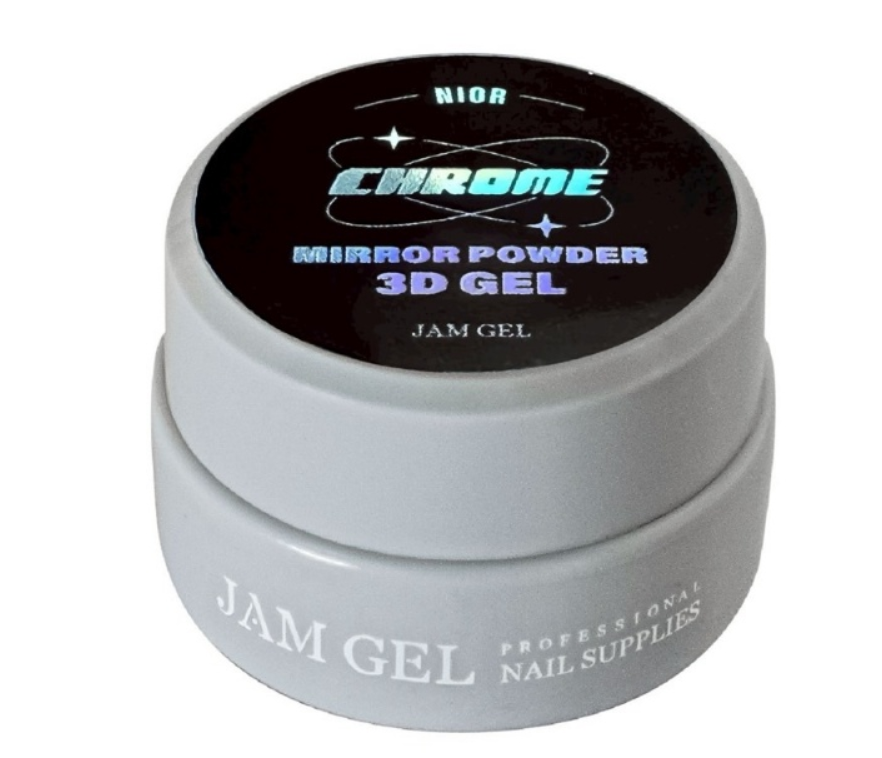 Ruyiya璐意雅｜JamGel ChromeX立體蹭粉膠黑色3g