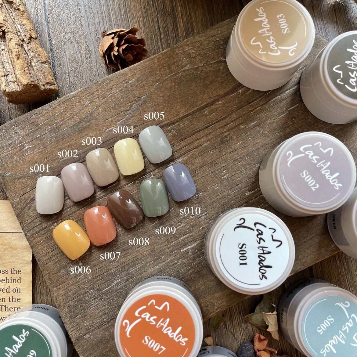 Las hadas余旺財｜日雜花園系列（S001-S010）5g