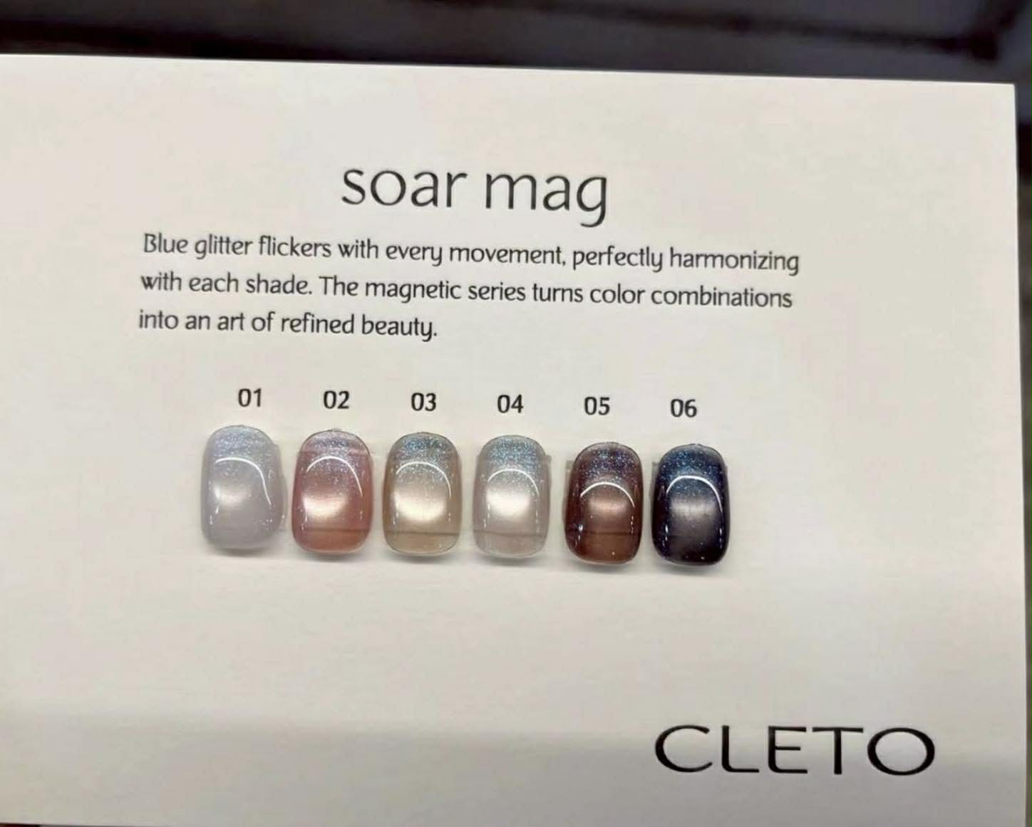 Dawson nail｜CLETO soar mag貓眼