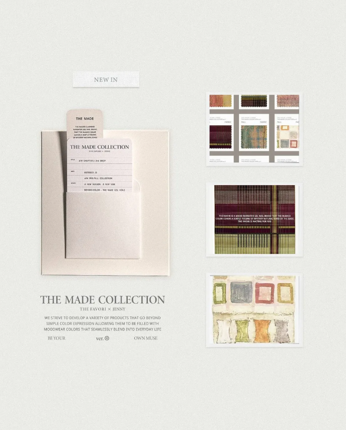 THE FAVORI｜油畫凝膠-JENNY聯名 Made ver5. 9色
