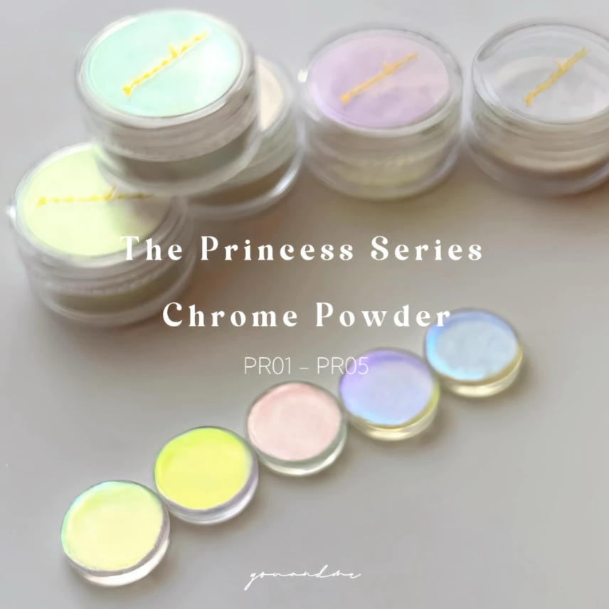 Youandme｜亮粉 Princess Glitter 公主鑽石偏光亮粉系列（PR01-PR05）