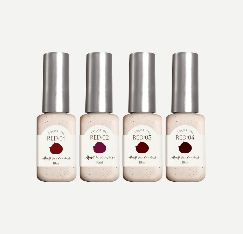 Ruyiyax璐意雅｜羊蹄甲Nails Art 甲油色膠Red10ml（01-04）