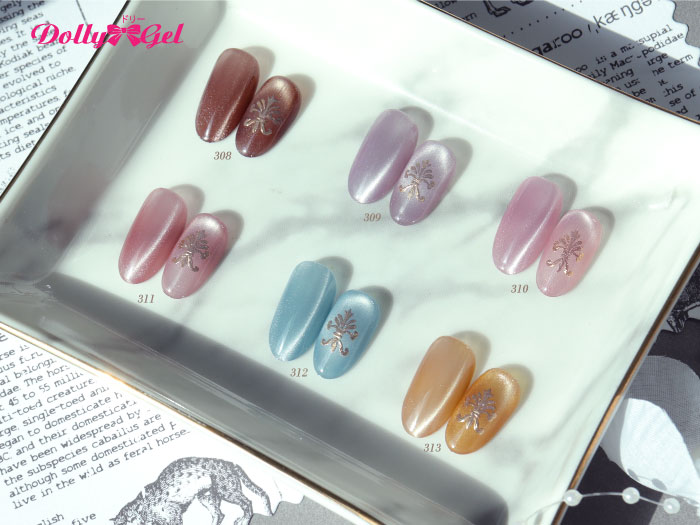 Dolly Gel｜冰河貓眼5g（RB308～RB313）