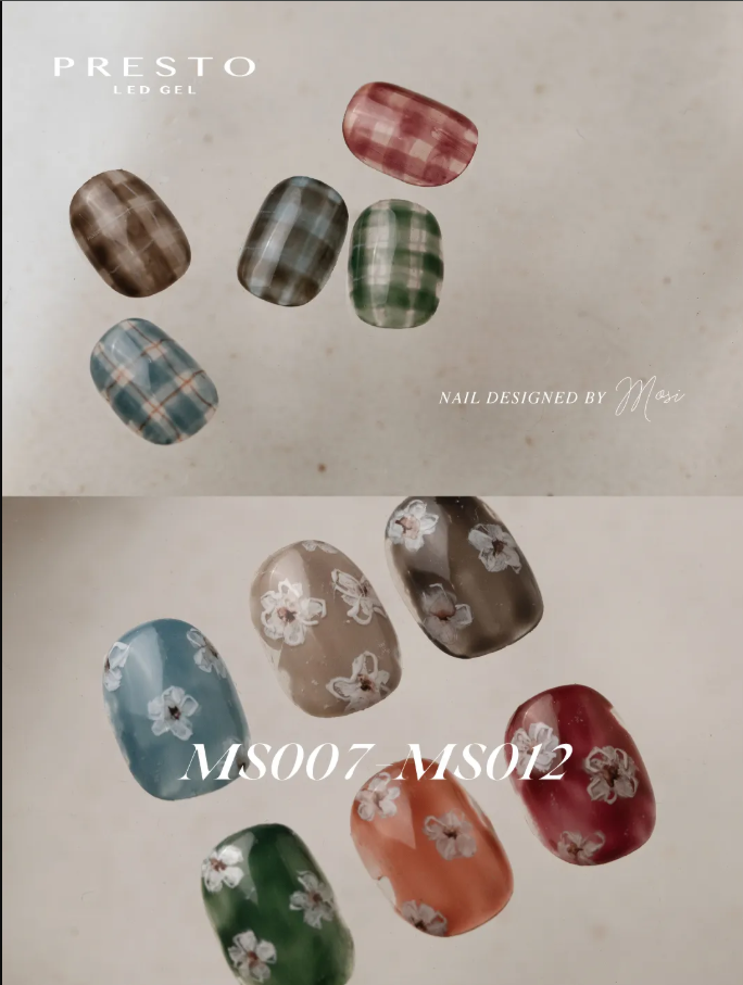 PRESTO｜罐裝色膠（MS007-MS012）2.7g