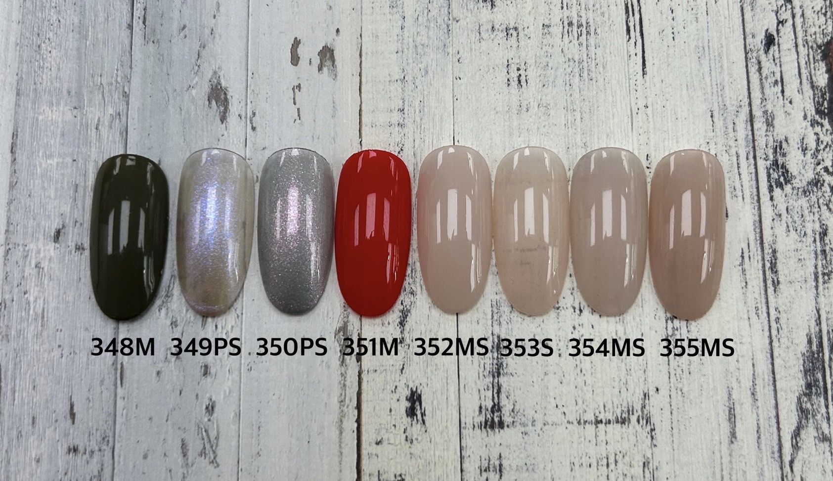 Ricca｜彩色凝膠3g（348-363）