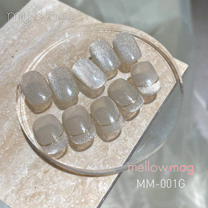 my&bee｜柔和系貓眼膠8ml（MM-001G~MM-006G）