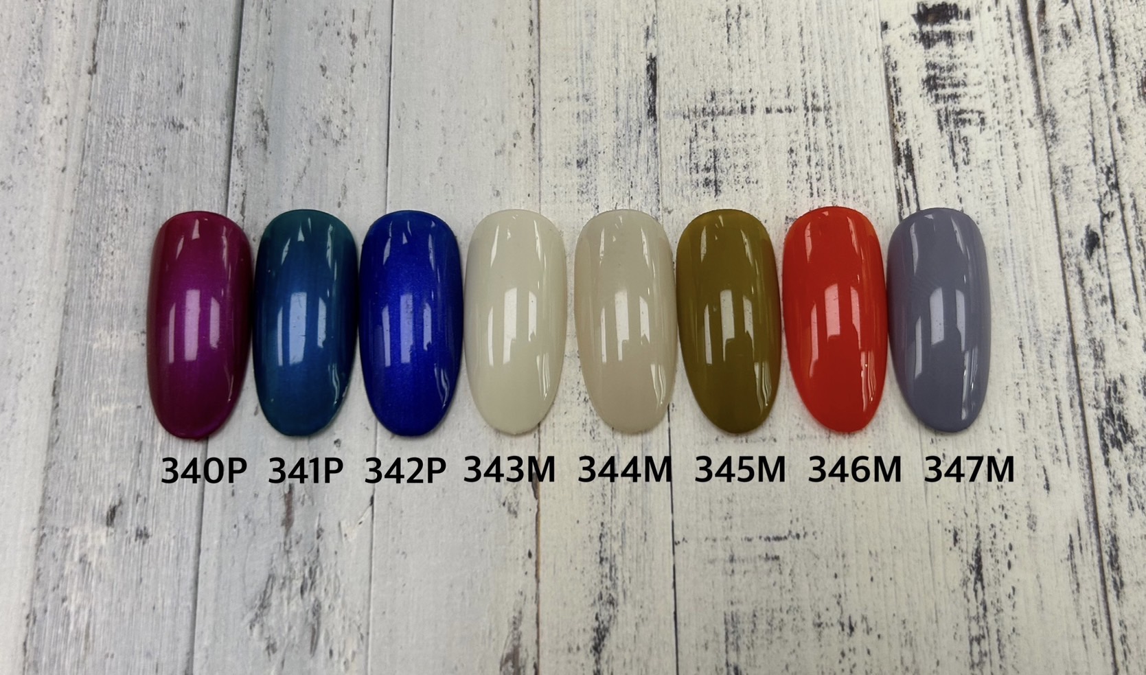 Ricca｜彩色凝膠3g（332-347）