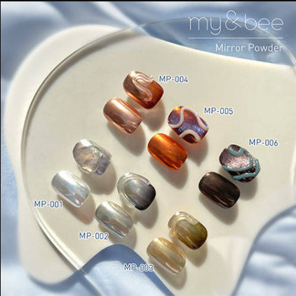 my&bee｜鏡面粉0.4g（MP-001~MP-006）
