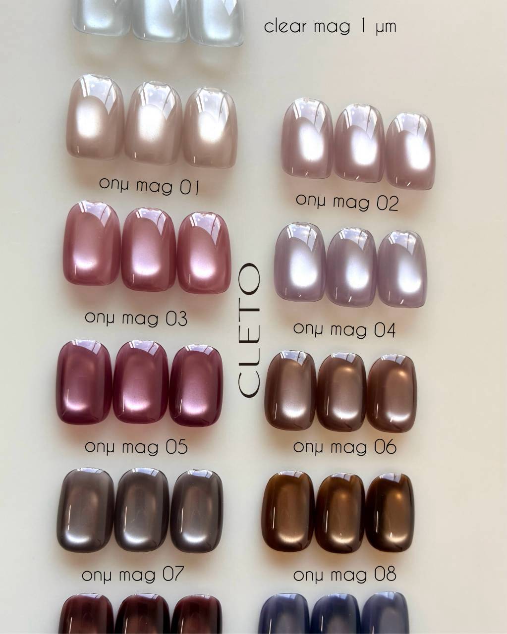 Dawson nail｜CLETO onu mag 1um mag貓眼